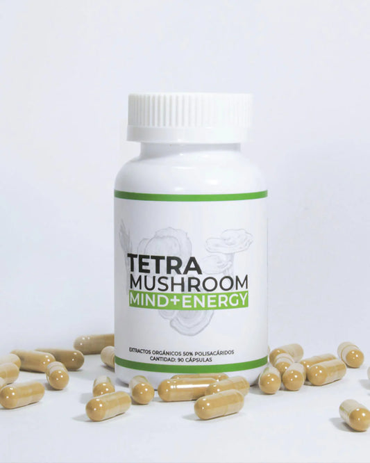 Tetra Mushroom Mind & Energy pack 2 frascos